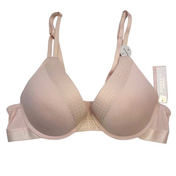 Danskin 36B NWT Blush Pale Pink Push Up Conversion Bra - Picture 1 of 8